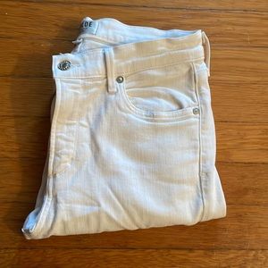 AGOLDE White distressed skinny Jean. Great condition, no stains! Worn once!